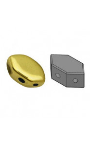 Les perles par Puca® Paros beads Full Dorado 00030/26440